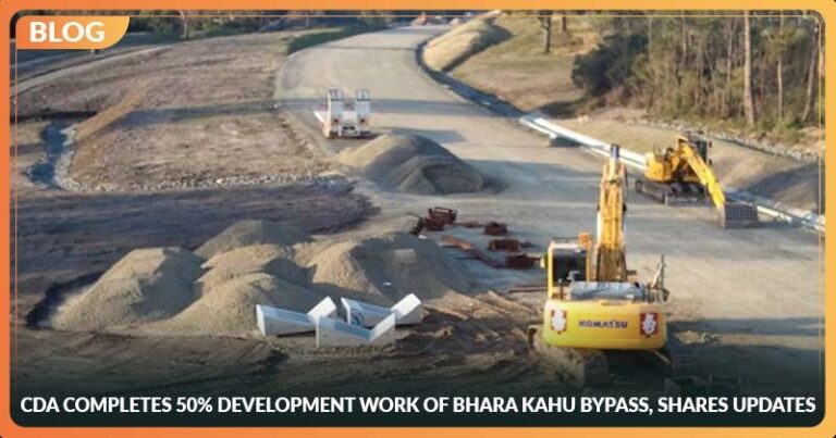 CDA Shares 50% Development Work Update of Bhara Kahu Bypass