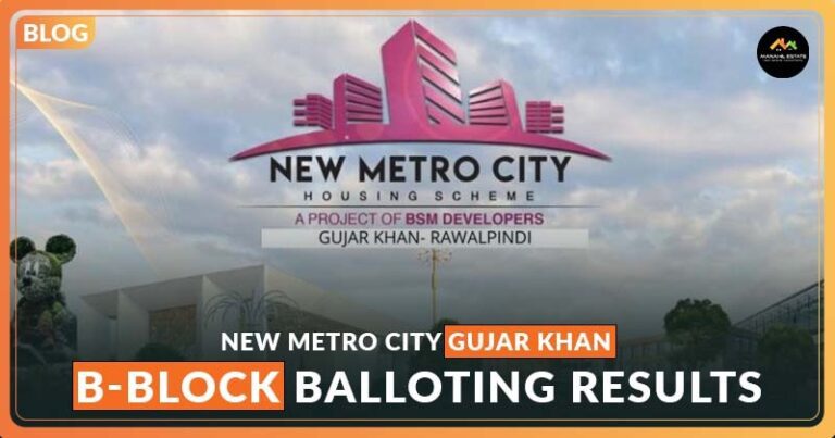 New Metro City Gujar Khan B Block Balloting Results
