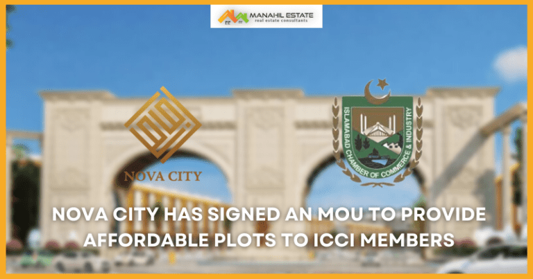 Nova City has signed an MOU to provide Affordable Plots to ICCI Members