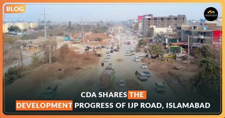 CDA Shares the Development Progress of IJP Road, Islamabad