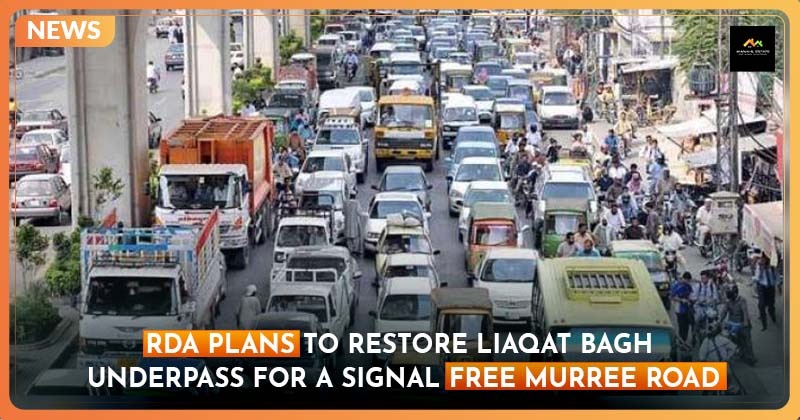 revival of the Liaquat Bagh underpass