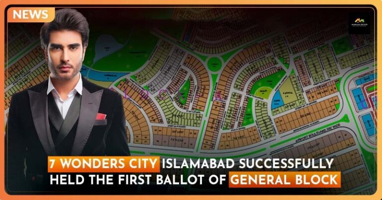 7 Wonders City Islamabad First Ballot of General Block – Balloting Results