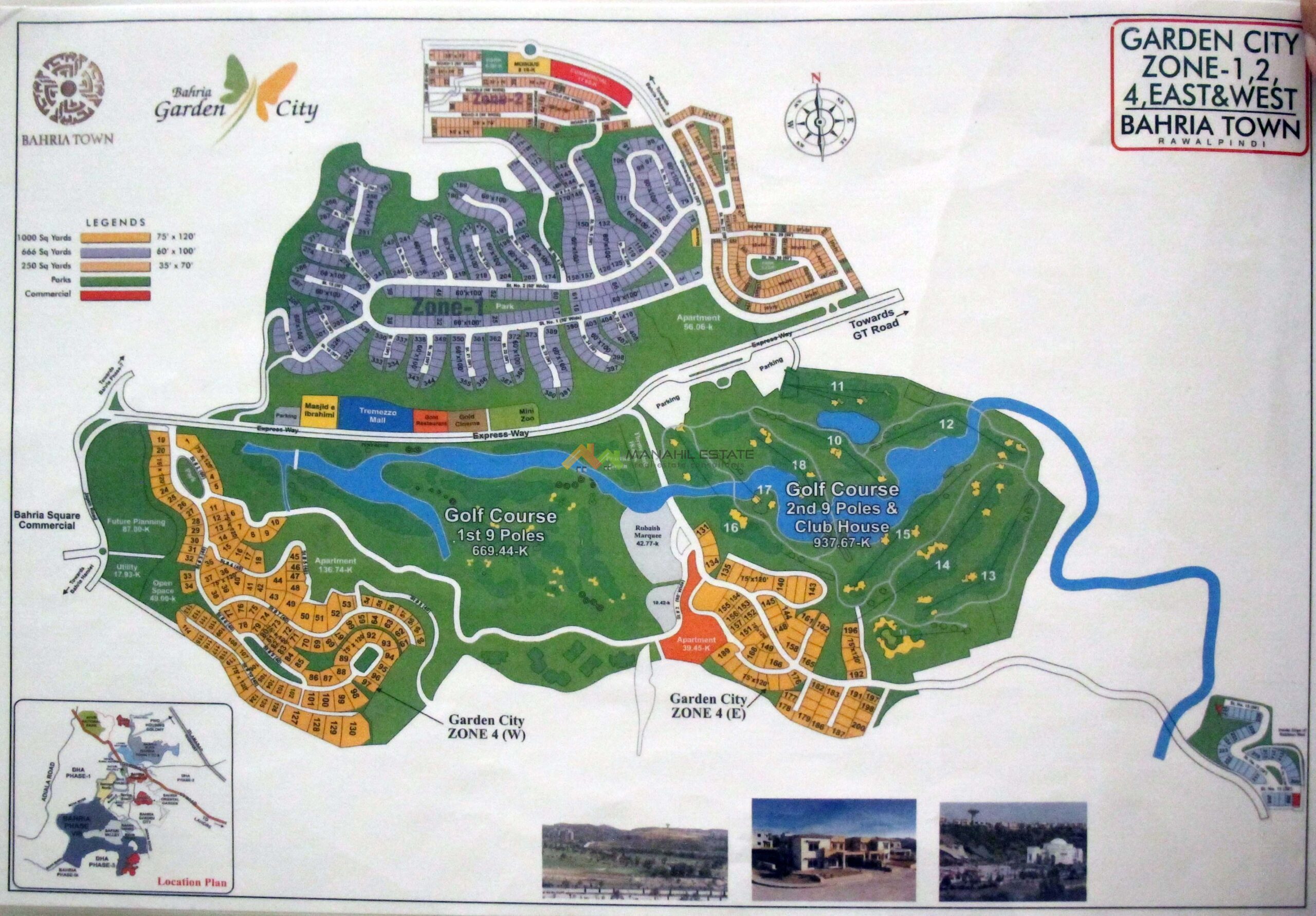 Bahria Town Phase 8 sectors, Bahria Garden City