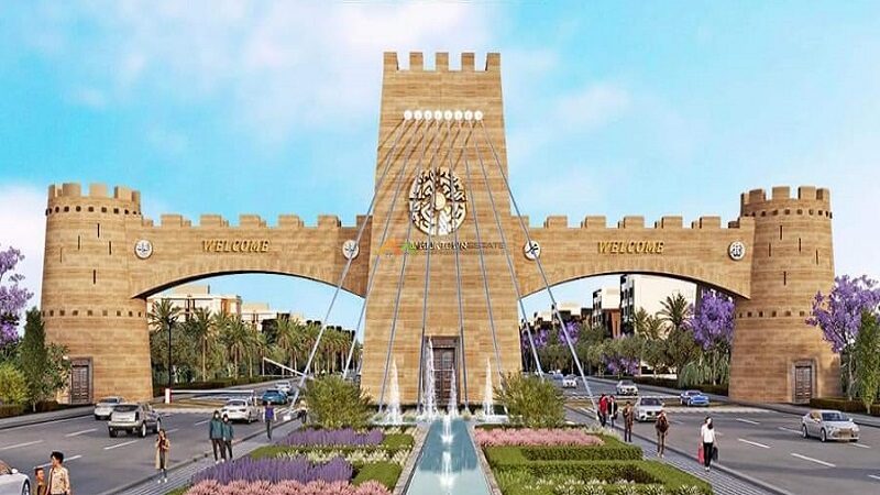 Bahria Town Peshawar Gate Design