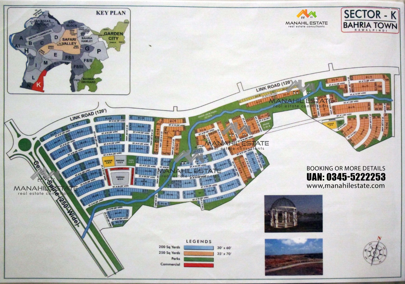 Sector K Phase 8 Bahria Town 