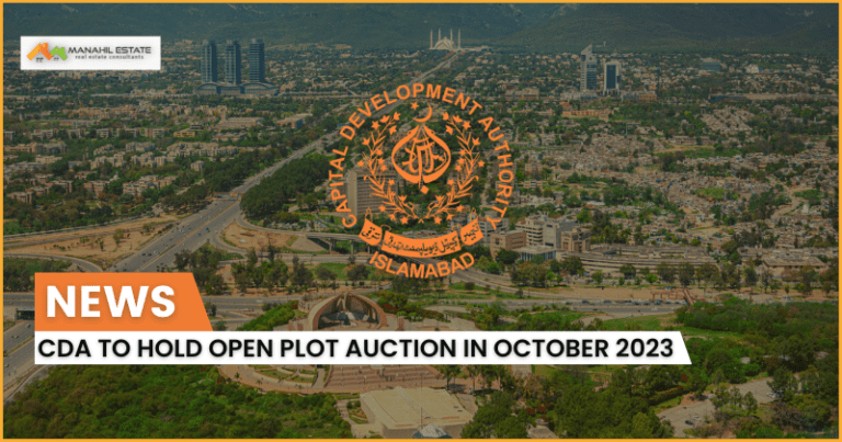 CDA to Hold Open Plot Auction in October 2023