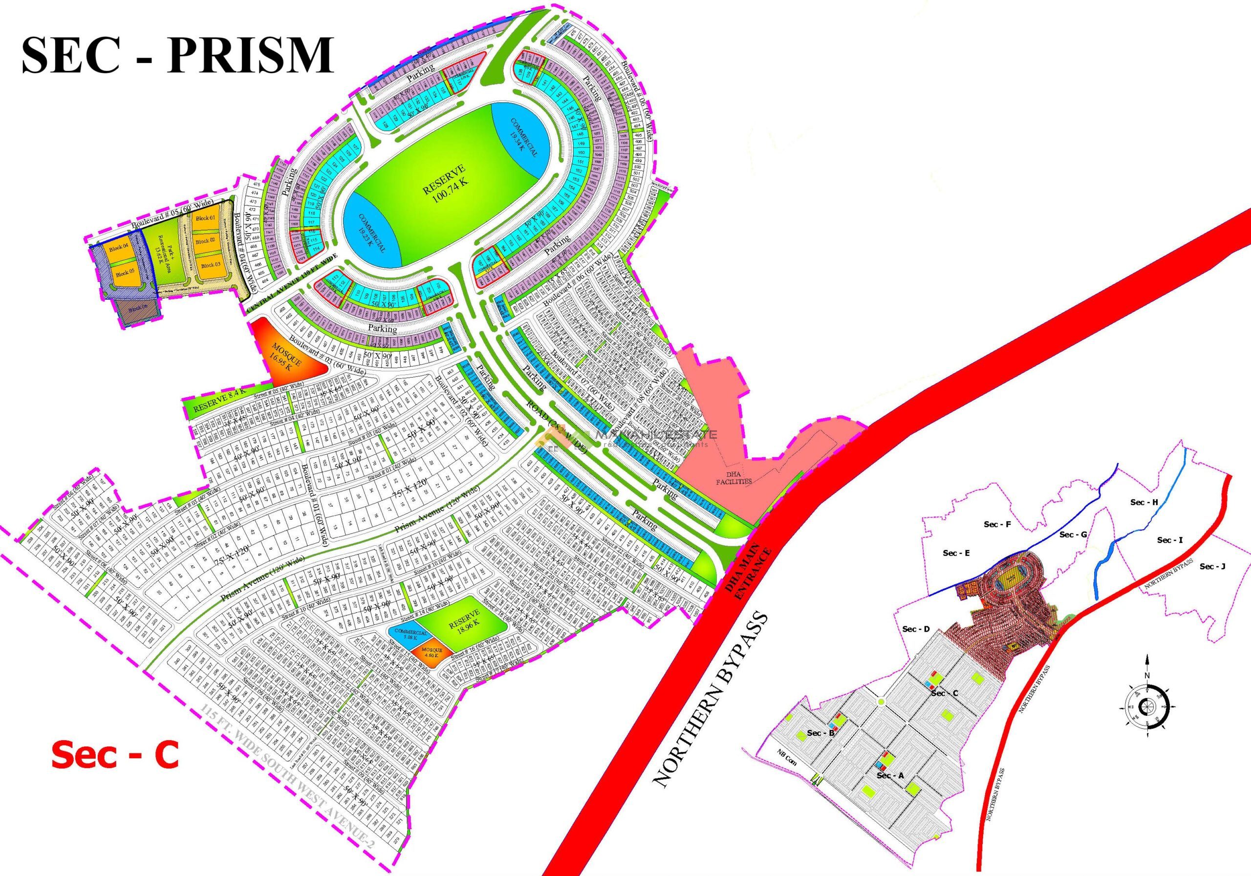 DHA Peshawar Sector Prism