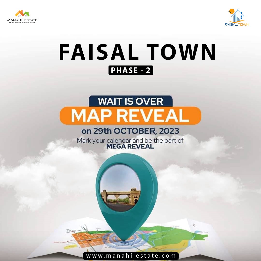 Faisal Town Phase 2 map reveal