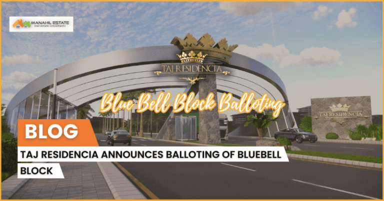 Taj Residencia Announces Balloting of Bluebell Block