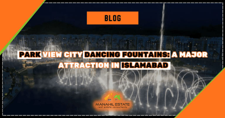 Park View City Dancing Fountains: A Major Attraction in Islamabad