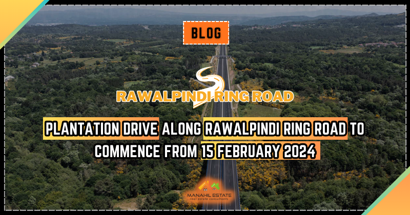 plantation drive around Rawalpindi Ring Road