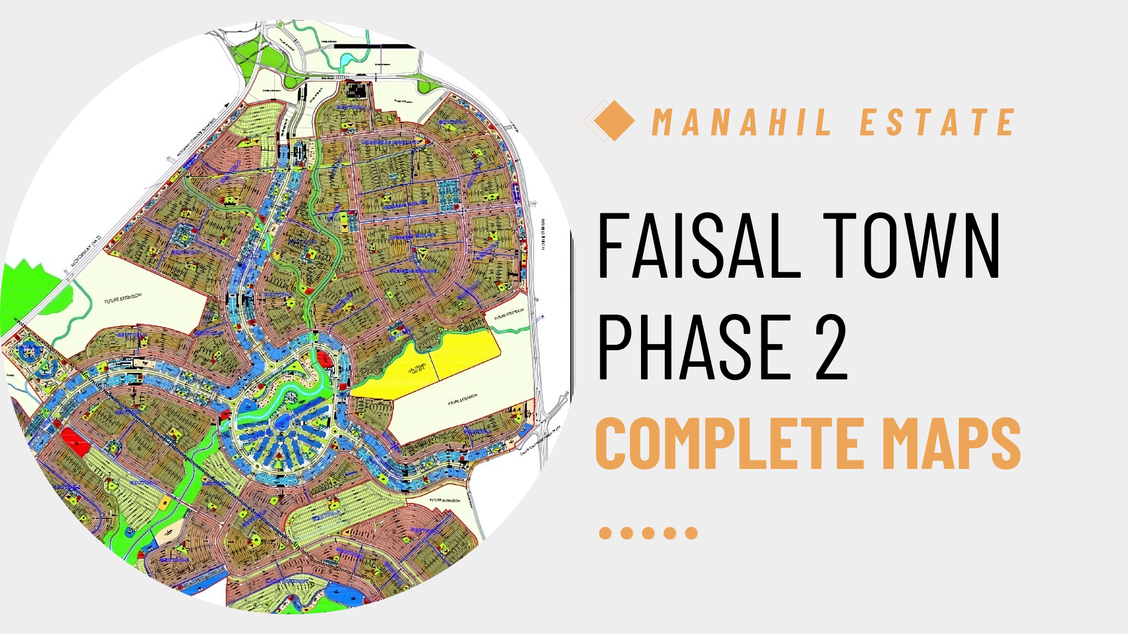 Faisal Town Phase 2 Maps