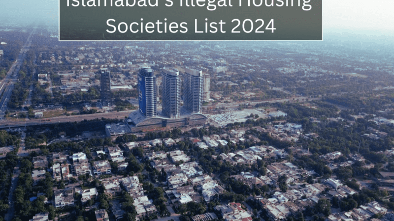 Illegal Housing Societies in Islamabad