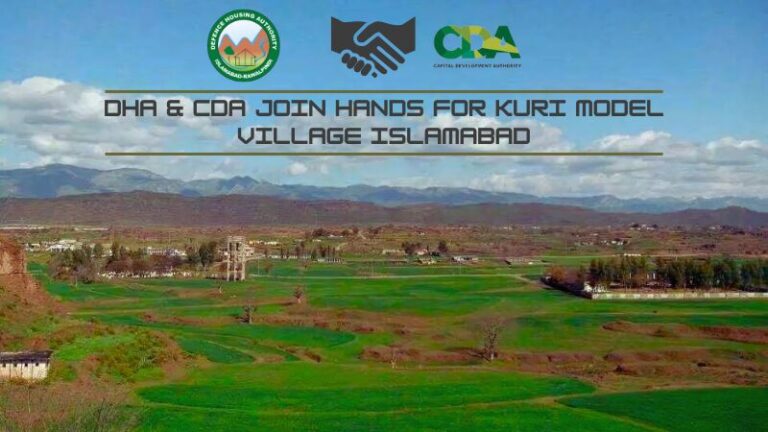 CDA and DHA Join Hands to Develop Kuri Model Village Islamabad
