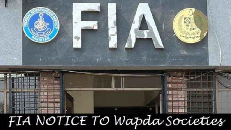 FIA Summons Eight Housing Societies for Misusing WAPDA’s Name