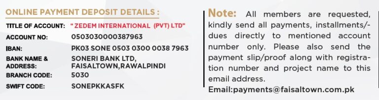 Faisal Town Islamabad Newsletter November 2024 Featuring Latest Updates