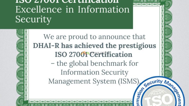DHA Iso Certified