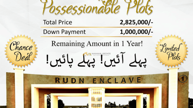Rudn Enclave Surprise Plus Developed Plots Payment Plan