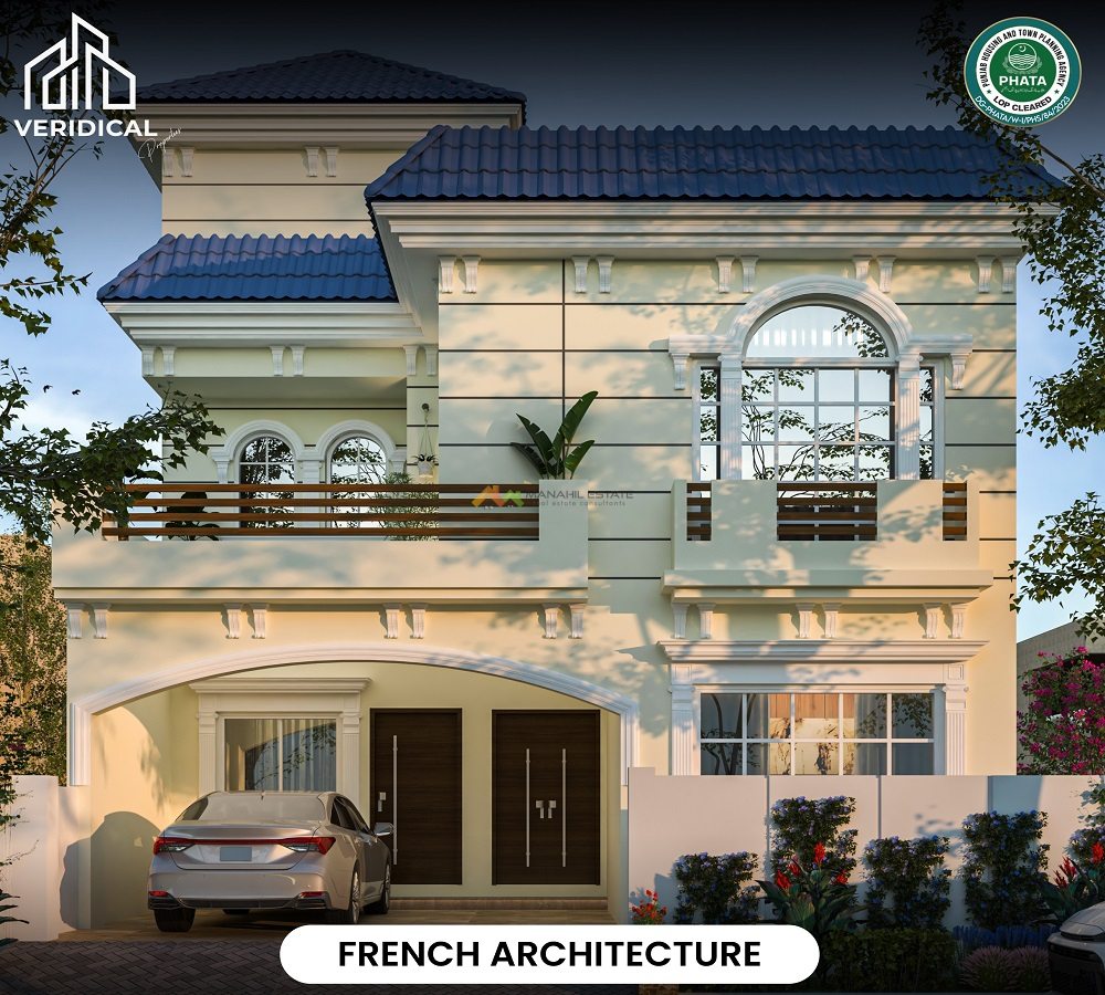 Yukon Villas French Architecture Elevation