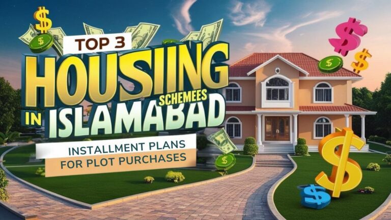 Top 3 Housing Schemes in Islamabad to Buy Plots on Installments in 2025