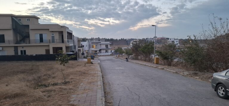 12 Marla Plot for Sale in DHA Phase 3 Islamabad – Sector B | 10 Marla + 2 Marla Extra Land