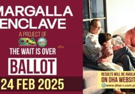 DHA Margalla Enclave Islamabad Ballot Date