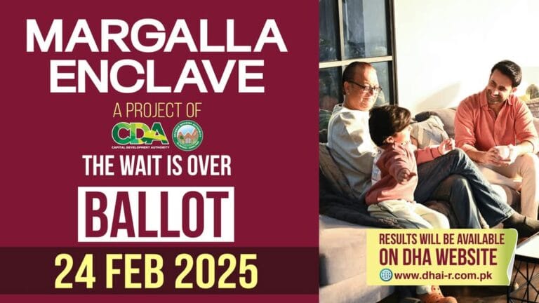 DHA Margalla Enclave Islamabad Ballot Results