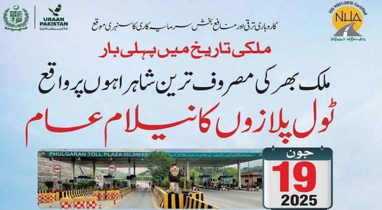 NHA to Auction Toll Plazas on Major Highways Across Pakistan