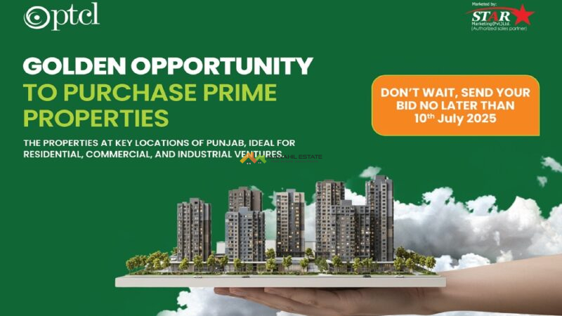 PTCL Offers High-Value Residential & Commercial Lands for Sale in Punjab
