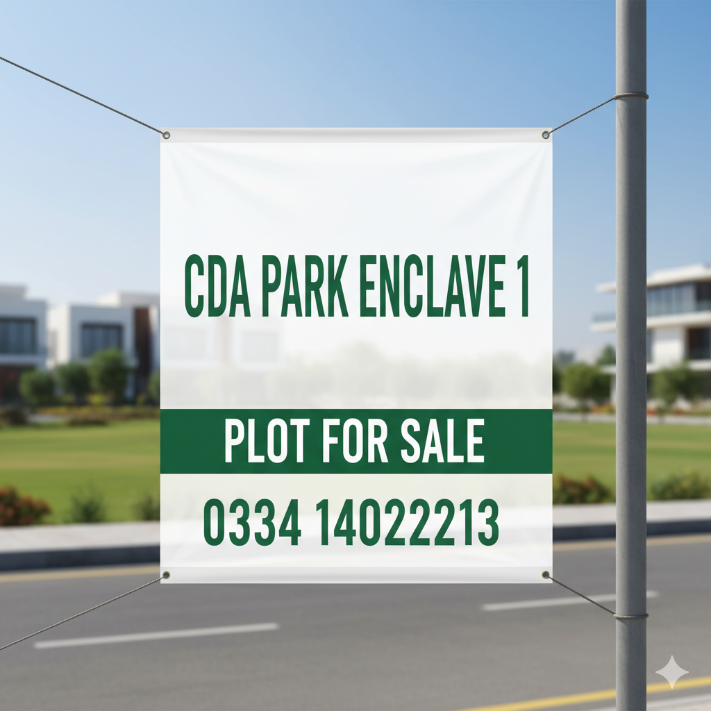 CDA Park Enclave Islamabad 1 Kanal Plot