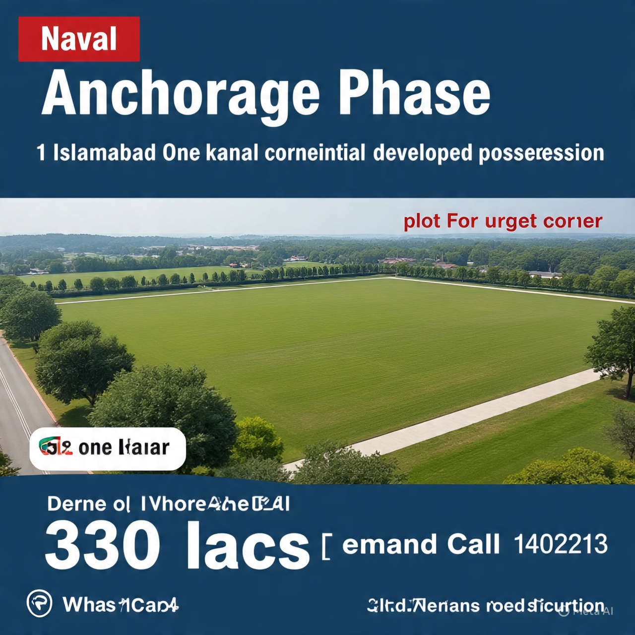 Property for Urgent Sale: Naval Anchorage Phase 1, Islamabad