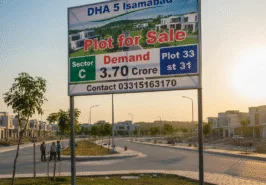 DHA phase 5 Islamabad Plot for sale