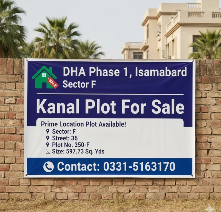 DHA PHASE 1 Islamabad, Sector F, Plot for Sale