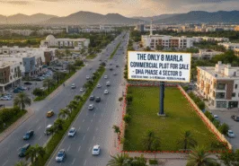​🏗️ Exclusive 8 Marla Commercial Plot for Sale – DHA Phase 4, Rawalpindi 🚀