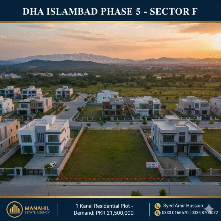 Prime 1 Kanal Residential Plot for Sale – DHA Phase 5, Islamabad