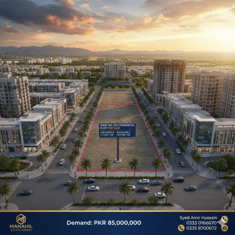 Prime 10.67 Marla Mix-Use Commercial Plot for Sale – DHA Islamabad Phase 3