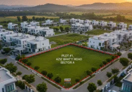 Unbeatable Corner Plot for Sale on Aziz Bhatti Road – DHA Phase 2, Sector A