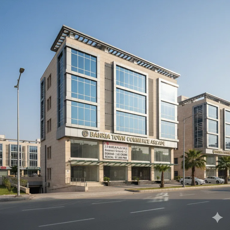 Prime Investment: 2.5 Marla Commercial Plaza in Bahria Town Phase 3