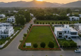 Scenic 1 Kanal Plot for Sale – Margala Orchard Islamabad, Block A