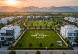 Unbeatable 1 Kanal Corner & Park Facing Plot for Sale – Margala Orchard, Block A