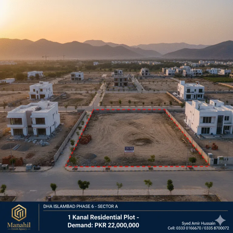 Premium 1 Kanal Residential Plot for Sale – DHA Phase 6, Sector A