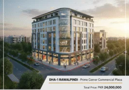 Elite Commercial Investment: Brand New Corner Plaza with Lift – DHA Phase 1