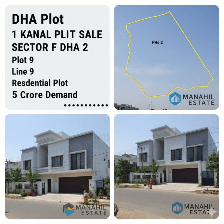 Prime Investment: 1 Kanal Plot for Sale – DHA Phase 2, Sector F, Islamabad