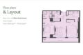 2 Bed Apartment Layout Plan 1