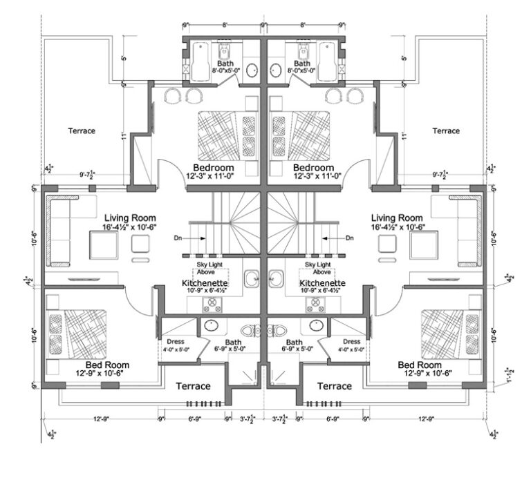 5 Marla First Floor Plan