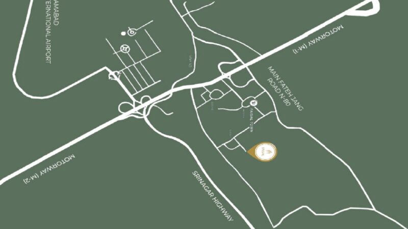 Faisal Heights Location Map 1