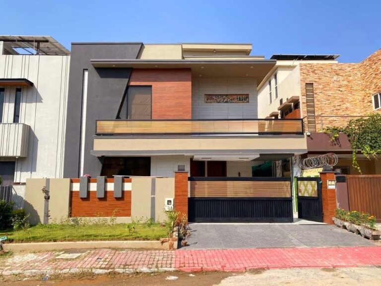 Brand New Designer 10 Marla House | Overseas 5, Bahria Town Phase 8 | Top Height & Back Expressway Commercial