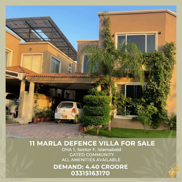 DEFENCE VILLA , 11 Marla House for Sale in DHA Phase 1, Islamabad