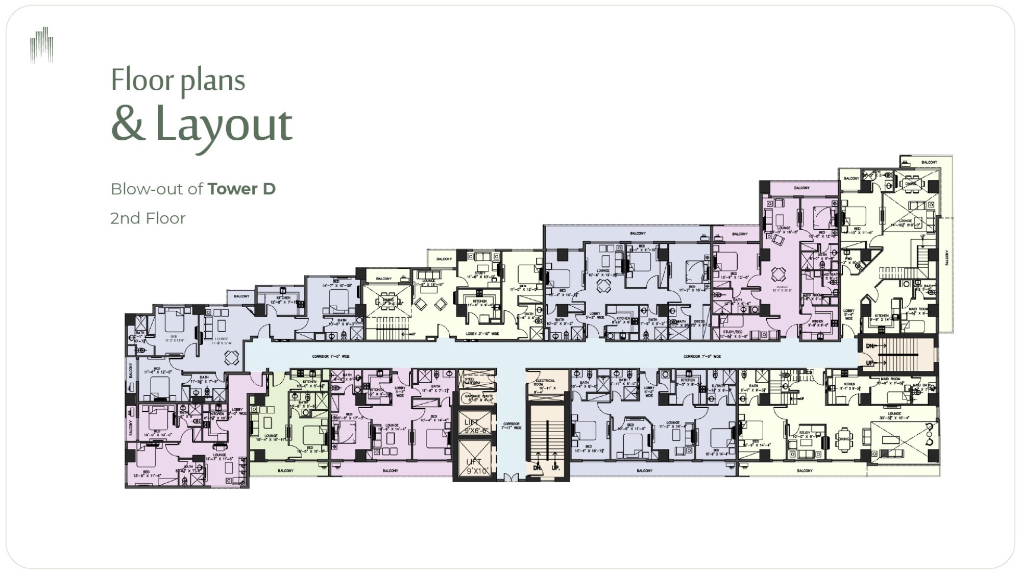 Tower D Floor Plan