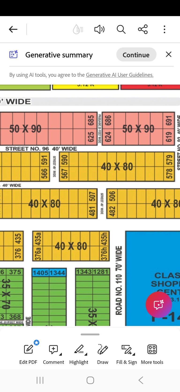 F 14 Islamabad One kanal corner Residential plot For urgent sale